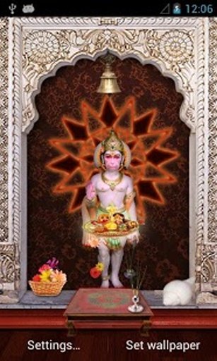 Hanuman Ji Temple 3d Lwp截图8