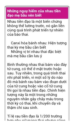 Sức khỏe mẹ bầu截图5