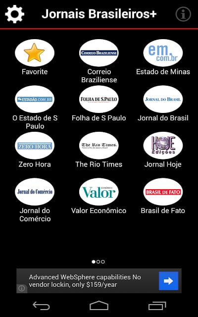 Jornais Brasileiros截图1