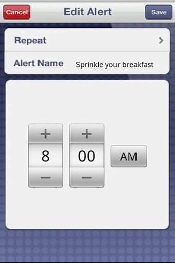 SENSA&reg; Sprinkle Alert截图1