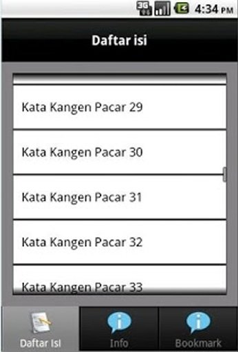 Kata Kata Kangen Pacar截图1