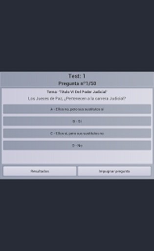 Constituci&oacute;n Test Examen Free截图3