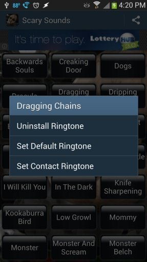 Scary Horror Ringtone Sounds截图1