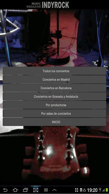 Agenda de conciertos截图2