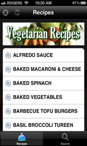 100+ Vegetarian Recipes Free截图2