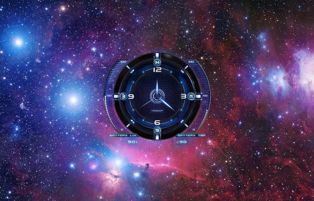 Space Quasar HD Live Wallpaper截图2