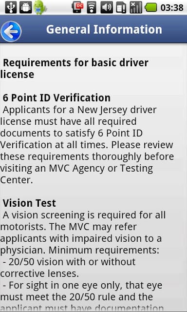 Driver License Test New Jersey截图6