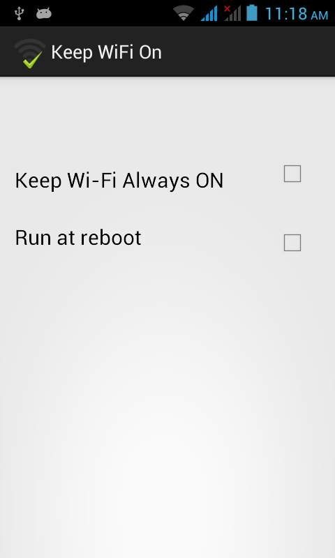 Keep WiFI On截图2