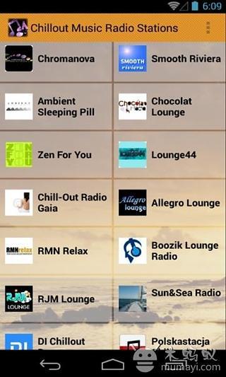 Chillout Music Radio Stations截图3