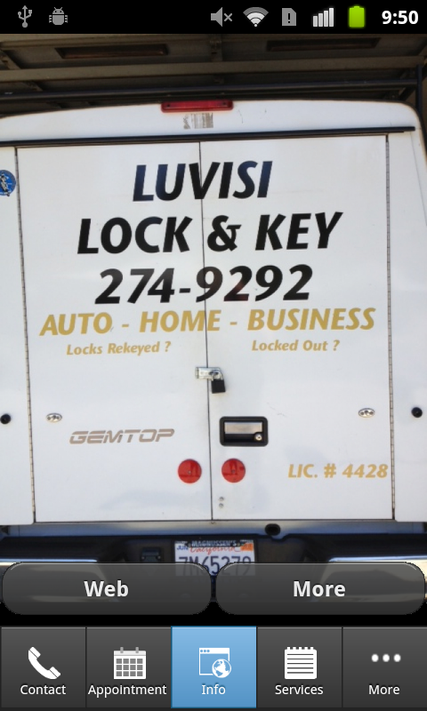 LuVisi Mobile Locksmith截图3