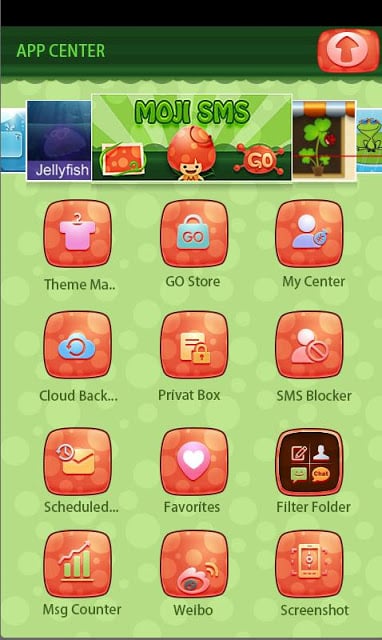 GO SMS Pro Moji Theme截图5