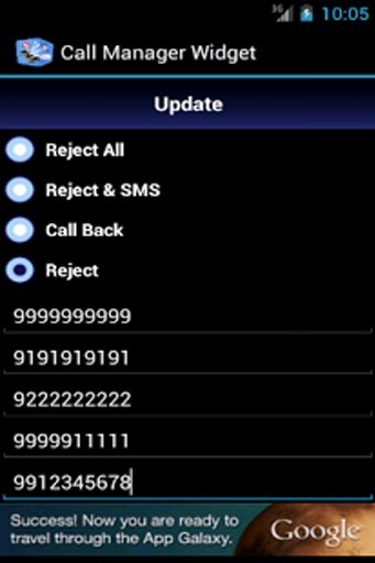 Call Manager Widget截图10