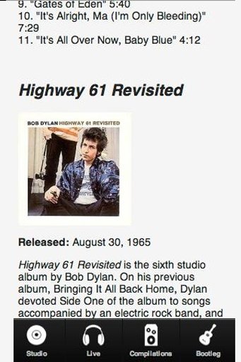 Ultimate Bob Dylan Album Guide截图4