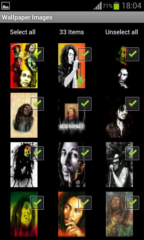 Bob Marley HD Live Wallpaper截图2