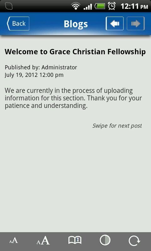 Grace Christian Fellowship截图4