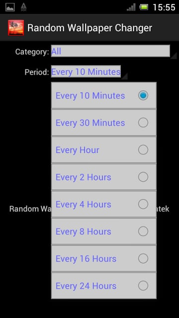 Random Wallpaper Changer截图1