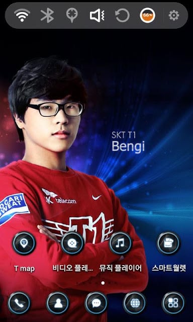 LOL 世界最佳 SKT T1 桌面主题截图1