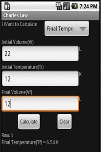 Chemistry Calculators截图2