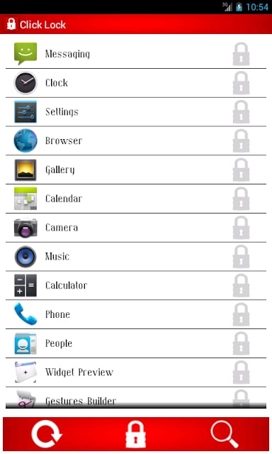 Click Lock [APP Locker]截图4