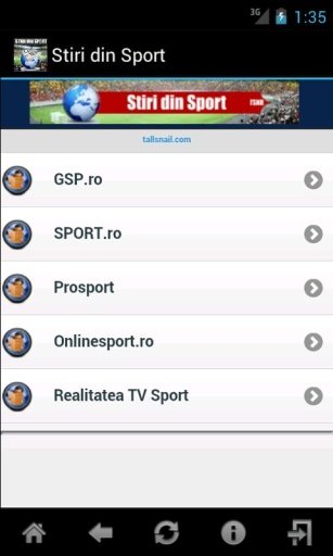 Stiri din Sport截图6