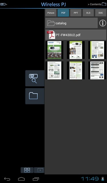 Panasonic Wireless Projector截图3