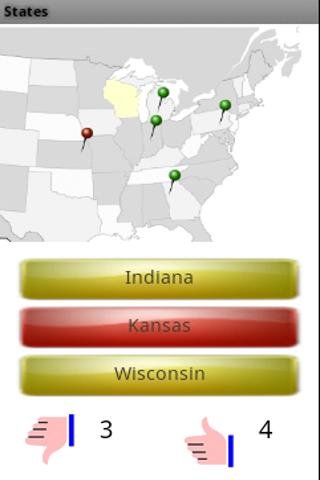 States and Capitals截图1