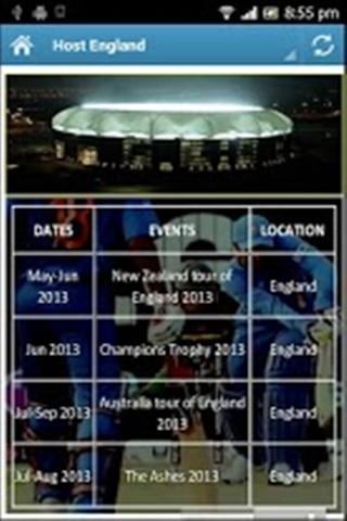 板球2013年日历截图2