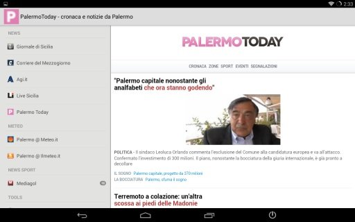 Palermo News截图6