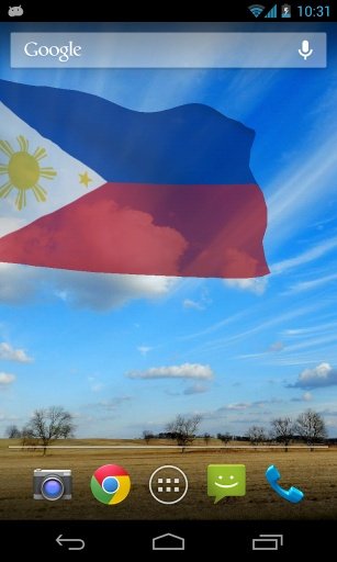 3D Philippines Flag Wallpaper截图1