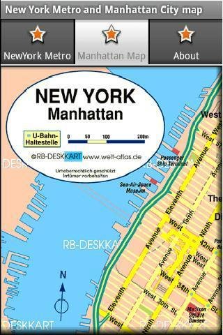 纽约地铁运行图 纽约地图截图2
