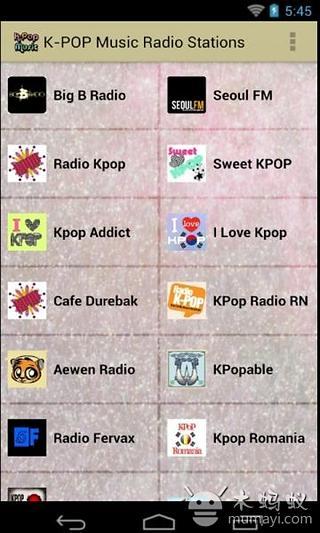 K-POP Music Radio Stations截图4