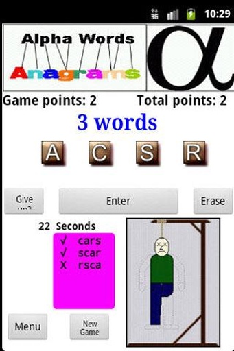 Alpha Words-Hangman截图1