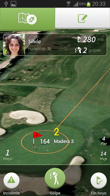 sCaddie: Golf GPS &amp; Scorecard截图3