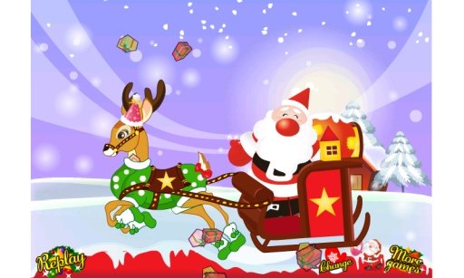 Santa’s Reindeer Dress Up截图2