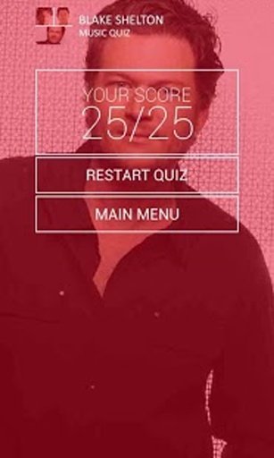 Blake Shelton Music Quiz截图4