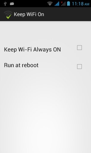 Keep WiFI On截图1