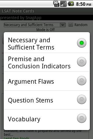 LSAT Note / Flash Cards截图1