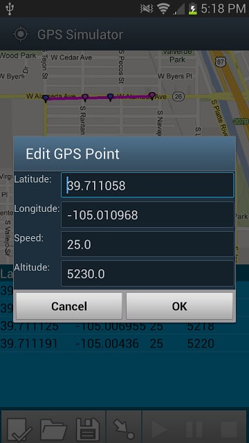 GPS Simulator Free截图4