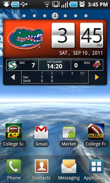 Florida Gators Live Clock截图5