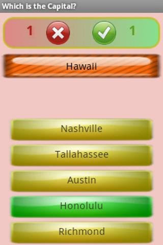 States and Capitals截图2