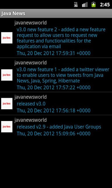 Java News截图3