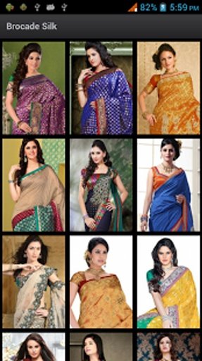 Saree Designs HD Brocade Silk截图9