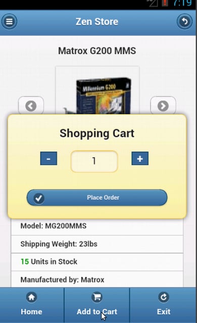 Zen Cart mobile app截图3