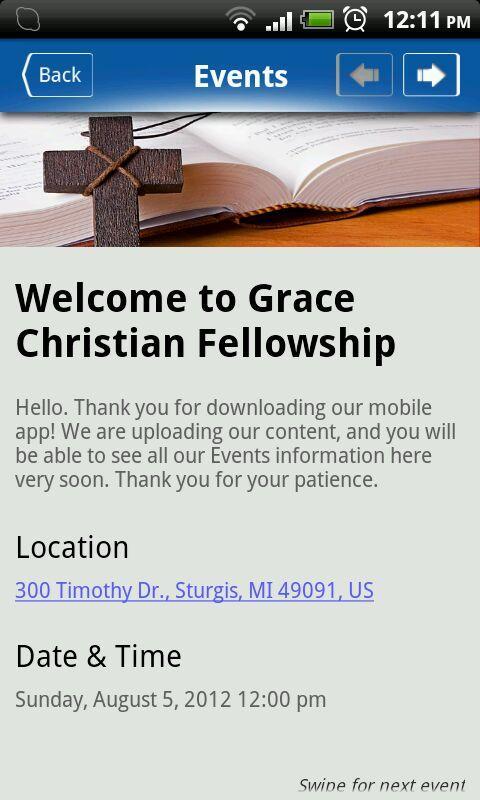 Grace Christian Fellowship截图5