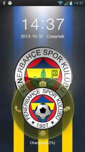 Fenerbahce SK GO Locker Theme截图1