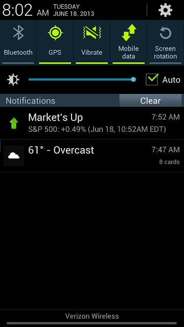 Market's Up Stock Notification截图7