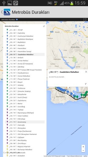 Metrob&uuml;s Durakları截图6