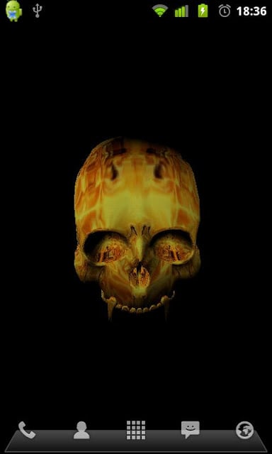 3D Skulls Live Wallpaper截图6