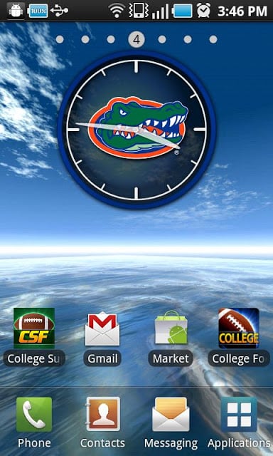 Florida Gators Live Clock截图7