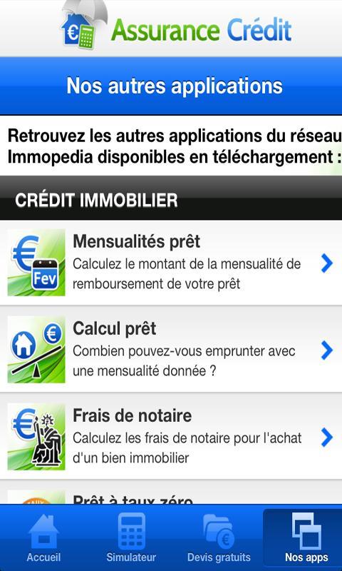 Assurance Cr&eacute;dit截图5